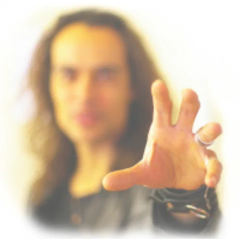 BJØRN reaching towards the camera